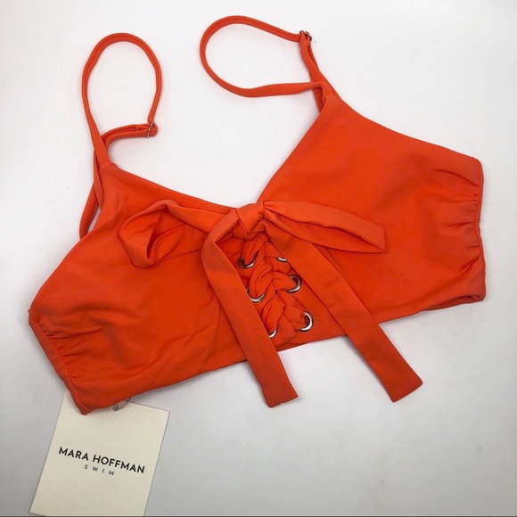 Mara Hoffman Other - Mara Hoffman • Scarlett Lace up Bikini Top
